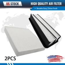 1X Engine Air Filter & 1X Cabin Air Filter for Toyota Tundra 2005-2010 V6 4.0L