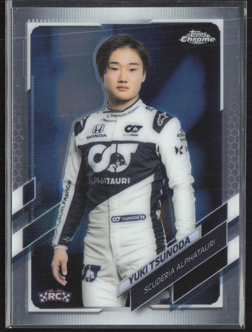 2021 Topps Chrome Formula 1 #14 Yuki Tsunoda