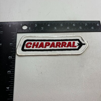 Vintage CHAPARRAL SNOWMOBILE SKI MOBILE Embroidered Patch (Company Business)C40Z