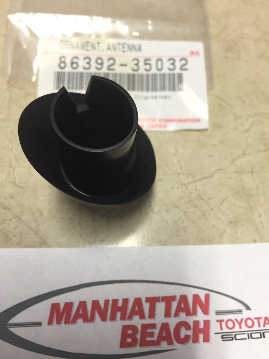 GENUINE TOYOTA FJ CRUISER ANTENNA ORNAMENT 86392-35032 BLACK NEW