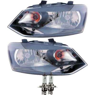 Scheinwerfer Set für VW Polo V 5 Typ 6R Bj. 09->> Valeo H4 inkl. OSRAM Lampen