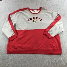 Vtg Tweety Sweatshirt Women’s Plus 4X Gray Red Looney Tunes