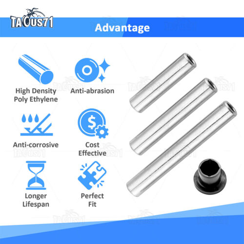 HDPE Complete Rear Suspension Bushings Rebuild for Polaris Ranger 500 700 05-08 - Picture 4 of 7