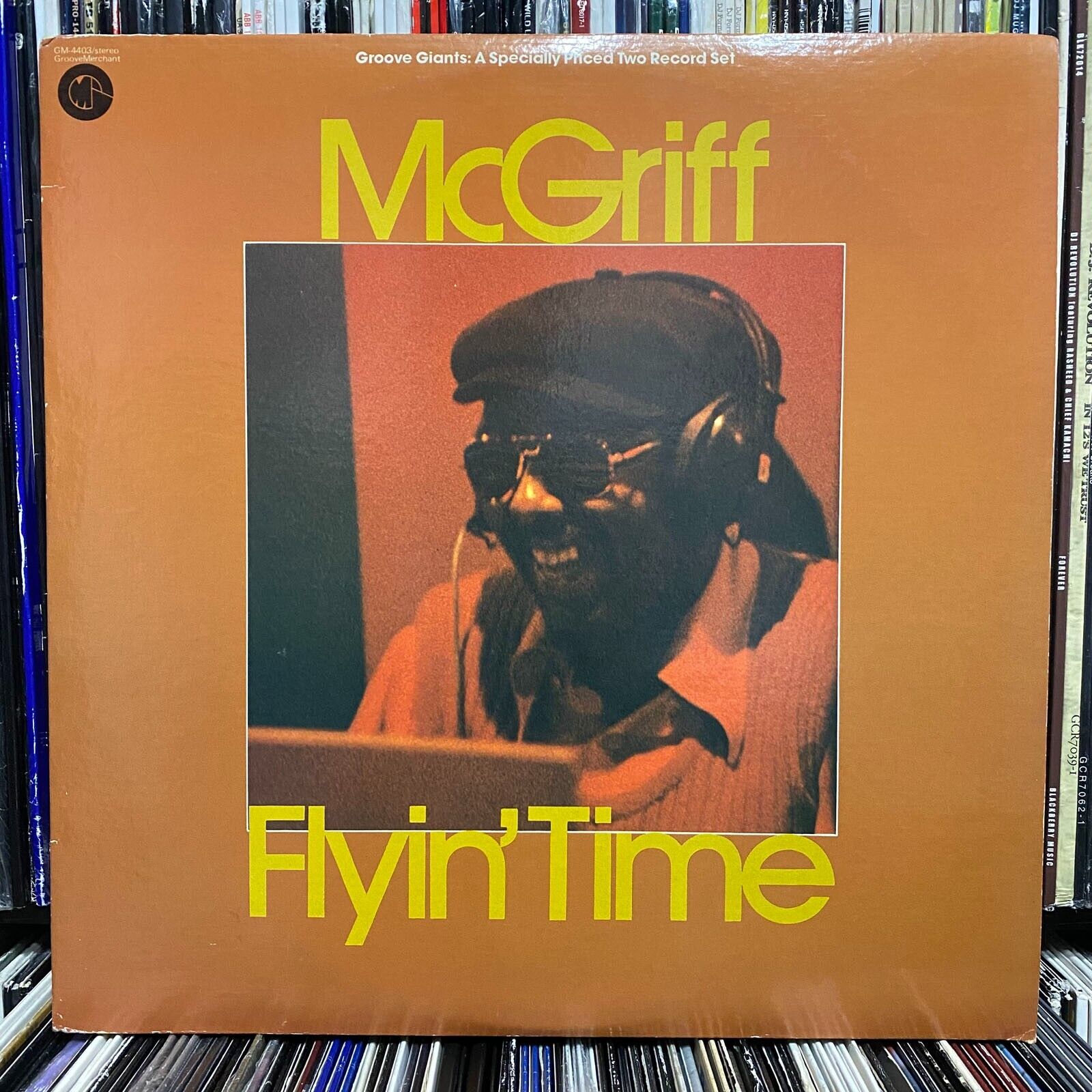 JIMMY MCGRIFF - FLYIN' TIME (VINYL 2LP)  1975!!  RARE!!  SONNY LESTER / GM-4403