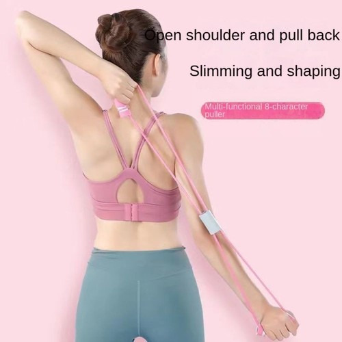 Yoga Resistance Band Elastic Pull Rope Band 8 Shape Fitness Resistance Bands - Picture 10 of 15