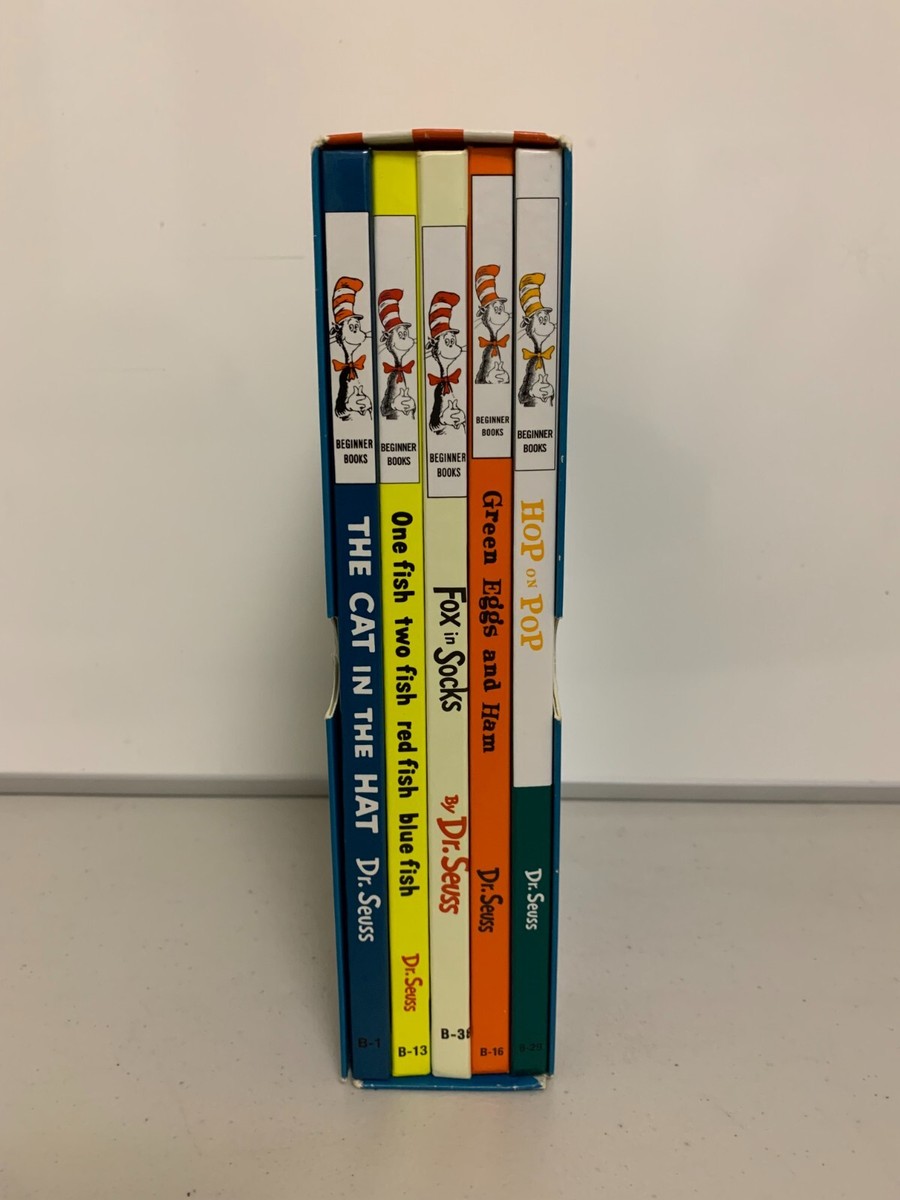 DR. SEUSS BEGINNER 5 BOOK COLLECTION + FREE BONUS MR BROWN CAN MOO