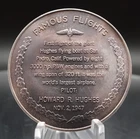 Howard Hughes Spruce Goose airplane flight San Pedro 999 FINE Silver round C5008