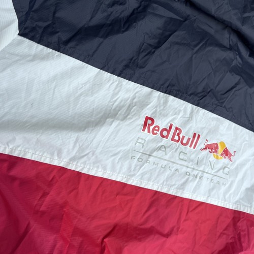 Official Red Bull F1 Racing Team Windbreaker Jacket Men’s 2XL Blue Zip Hooded - Picture 9 of 9