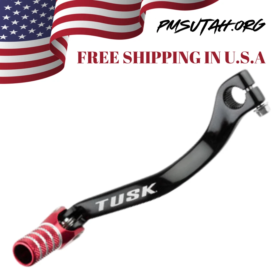 Palanca de cambios Tusk 1993-2007 Honda CR250R CR 250R motor palanca de cambios pedal rojo Foto 2 de 4