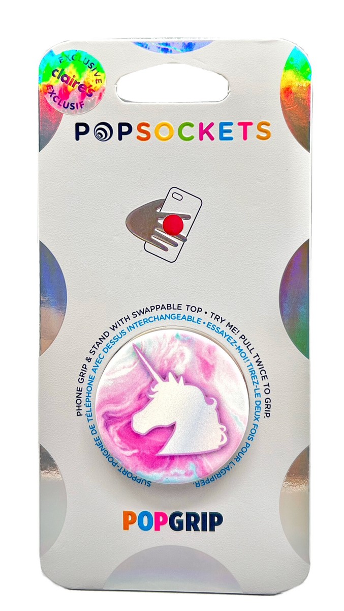 PopSockets Pink Unicorn Claires Phone Grip Holder PopSocket Pop Socket  PopGrip