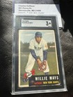 1953 Topps # 244 Willie Mays (Short Print) SGC 3