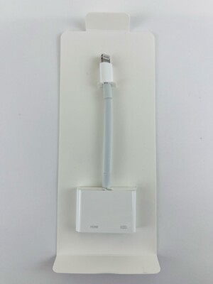 Genuine Apple iPhone to HDMI Digital AV Adapter | MD826AM/A