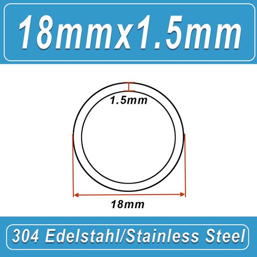 100mm 304 Stainless Steel Round Tube Dia 8-325mm For Plumbing/Industrial/Decorat - Picture 28 of 178