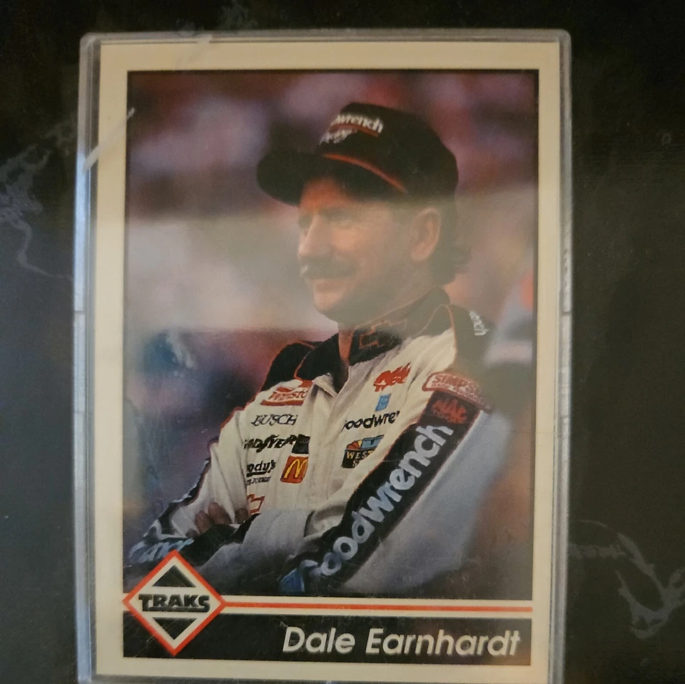1992 TRAKS RACING DALE EARNHARDT #190 HOF CC VINTAGE plaque. - Image 3 of 4