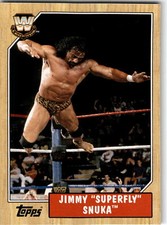 2007 Topps Heritage III WWE #76 Superfly Jimmy Snuka