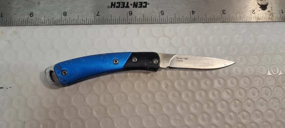 Cuchillo Carpeta Browning Azul Modelo 0081 Plegable Foto 4 de 4