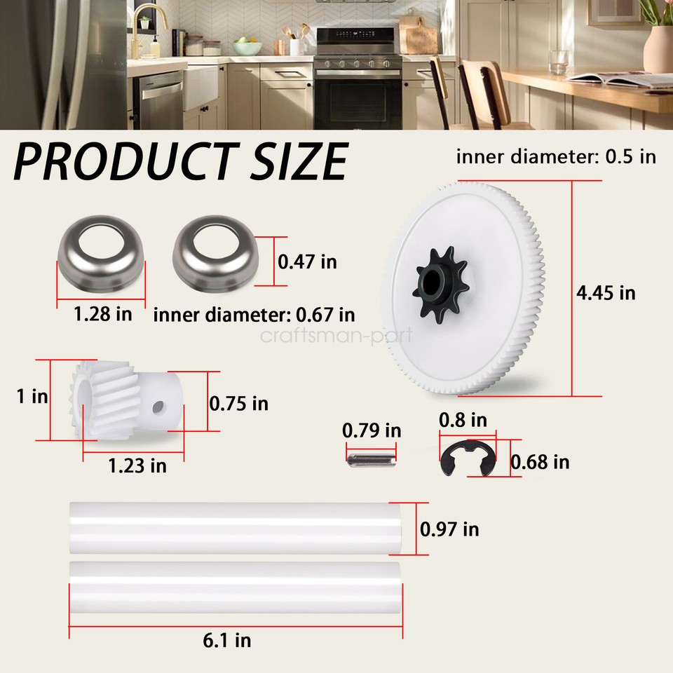 882699 Trash Compactor Drive Gear For Whirlpool Kenmore KitchenAid ...