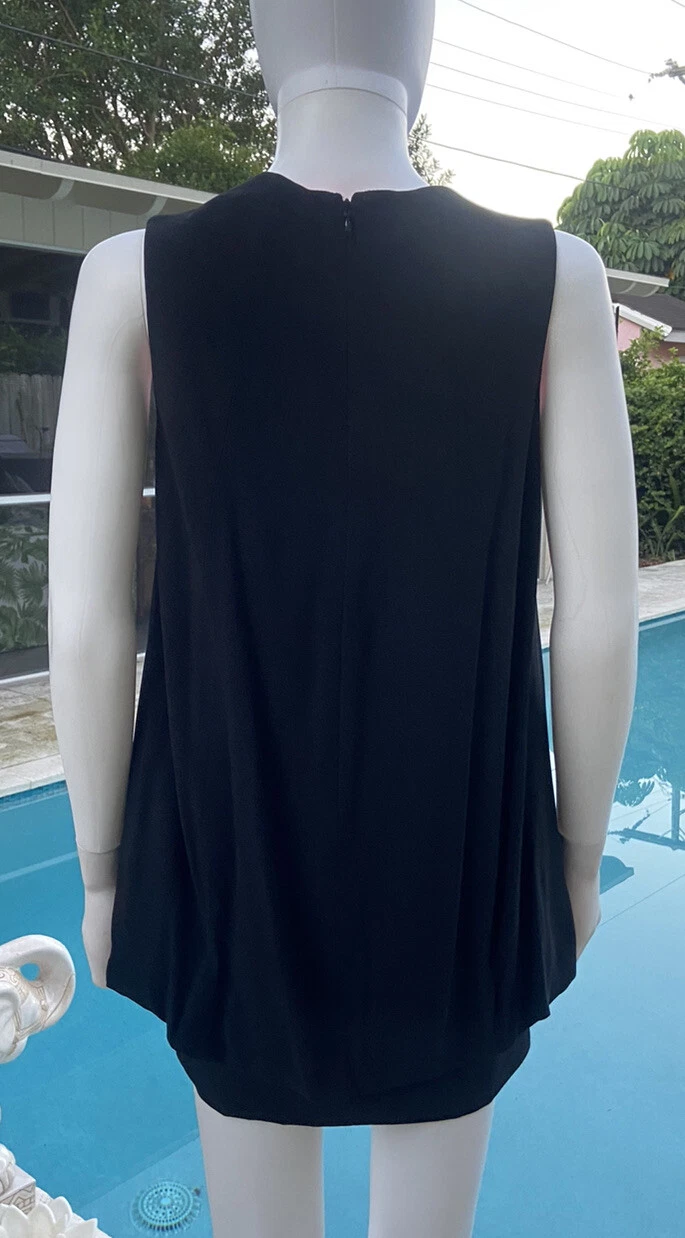 Abito vintage Alexander McQueen nero e rosa 40