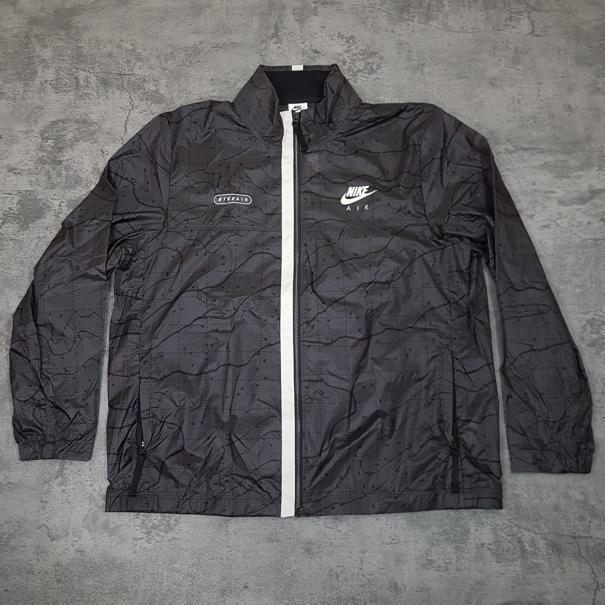 NIKE Air Woven UL Ultralight Windbreaker Jacket Mens Size XL Black