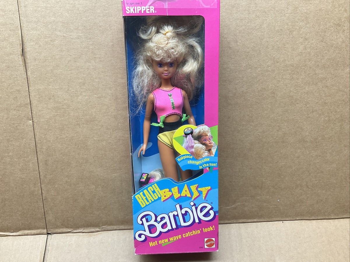 Poupée Barbie Sun Magic (beach Blast) – Mattel 3237 – Édition 1988 – Europe/Malaysia