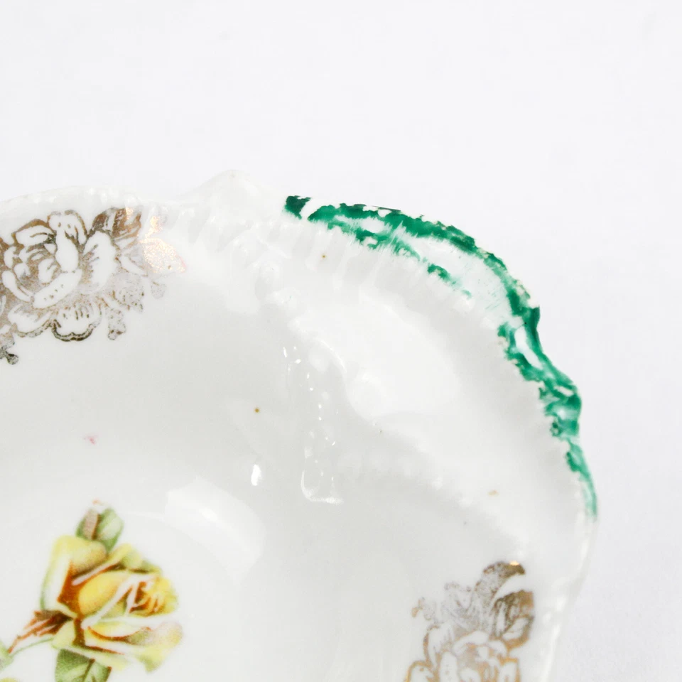 Vintage Royal Albert Thé Rose Service Plat De 1942 Floral Design de Collection - Photo 4/4