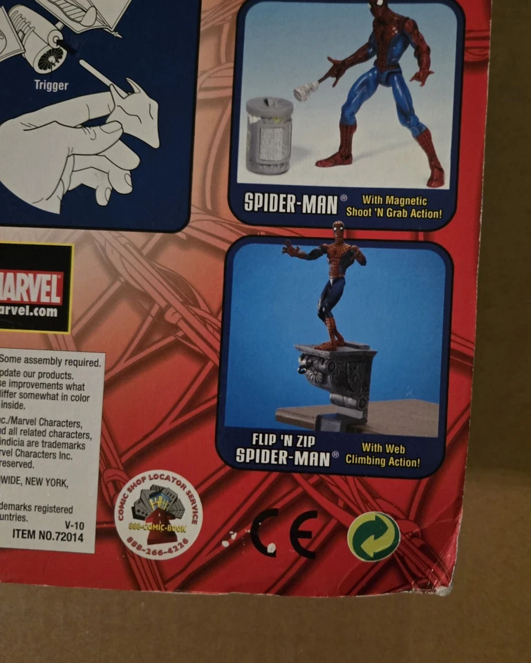 Figura de acción Marvel TOYBIZ SPIDER-MAN CLASSICS: DUENDE VERDE con planeador  Foto 3 de 4