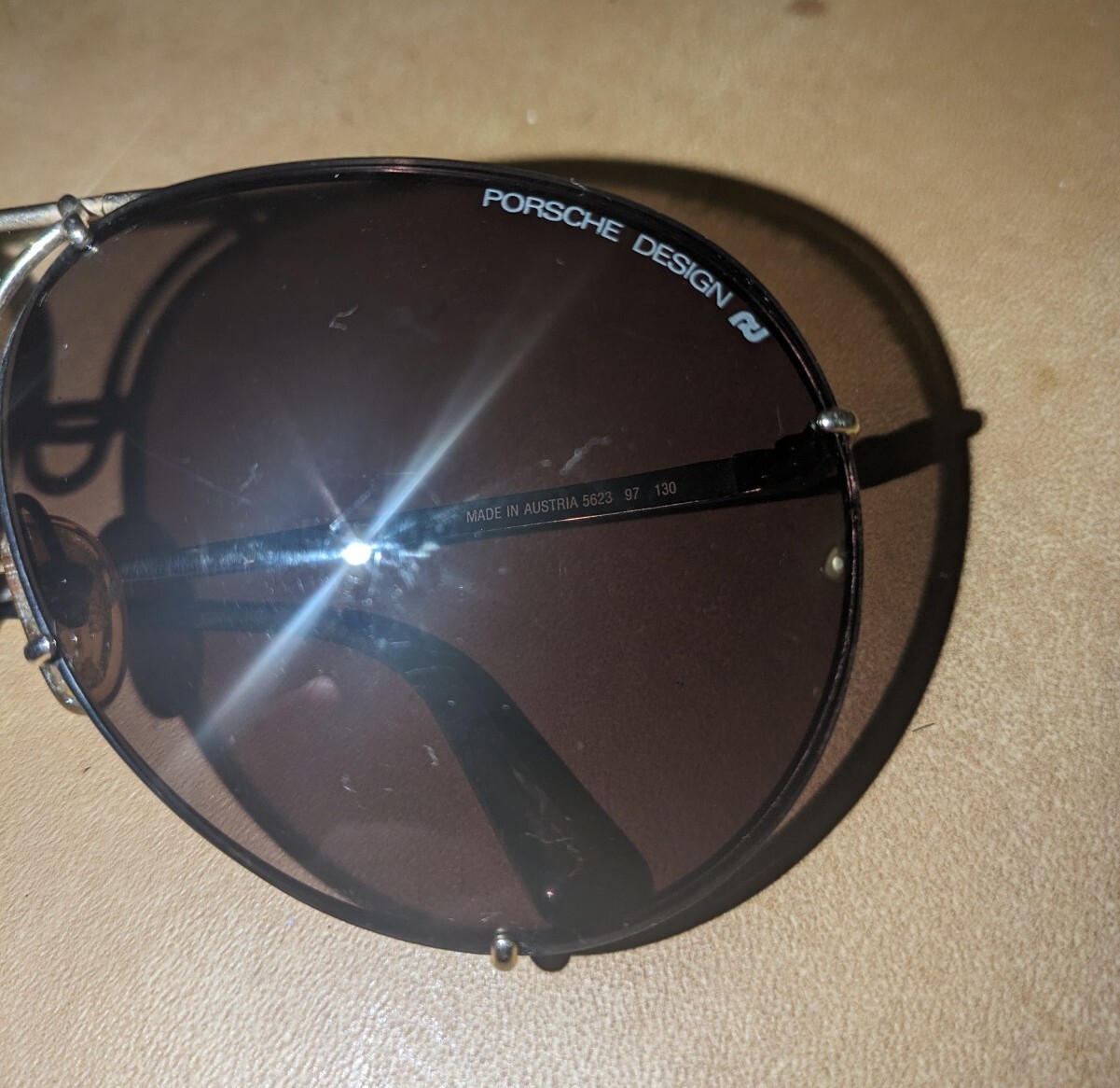 PORSCHE DESIGN AVIATOR SUNGLASSES BY CARRERA5623 97 … Gem