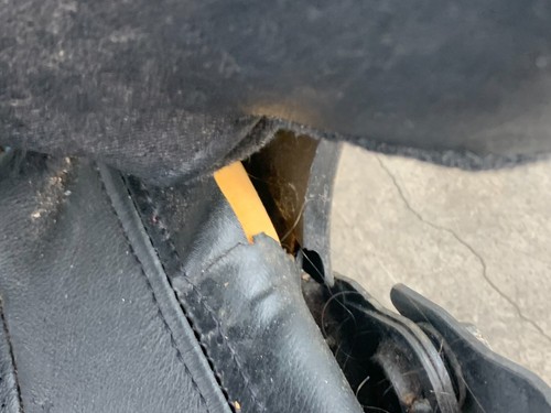 2001-2005 Mazda Miata Mx5 Oem Passenger Right Black Leather Seat NB 01-05 *READ* - Picture 6 of 13