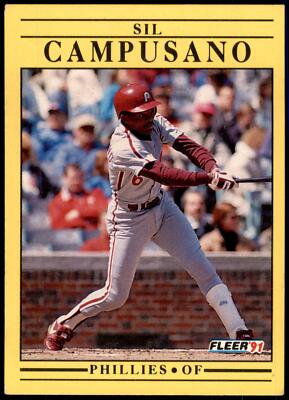 Sil Campusano #389b 1991 Fleer