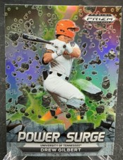 2022 Panini Prizm Draft Picks Power Surge Drew Gilbert Silver PS-DG Tennessee