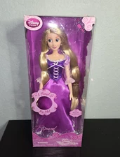NIB Disney Store Singing Princess Rapunzel Doll 17" Talll Singing Doll Tangled