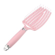 1 Pc Women's Durable Hollow Hair Brush for Curly Straight Thin Dry Wet Hair