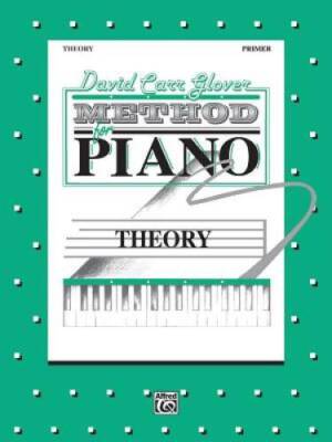 David Carr Glover Method for Piano Theory: Primer - Paperback - GOOD