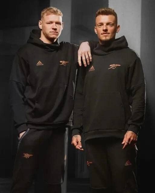Adidas Arsenal 22/23 Travel Tracksuit Hoodie Hooded Jumper Menu0026#039;s 3XL  XXXL Black | eBay