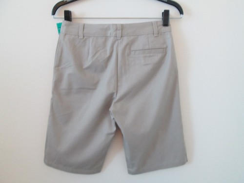 Juniors Girls Shorts Khaki school uniform George 3 5 NEW 10" inseam - Picture 3 of 6