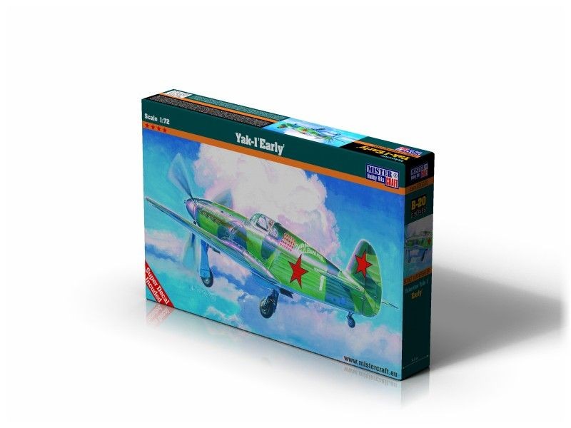 Mistercraft B-20 - 1:72 Yak-1 Early - New