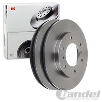 2X NK Bremsscheiben 290Mm BelÜFtet Vorne Passend FÜR Mitsubishi Pajero | 203033