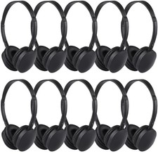 10 Pack Headphones Bulk for School Classroom Students Children Teen Boys Girl...