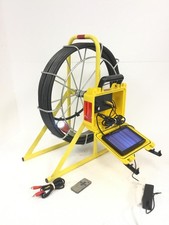 Sewer Inspection Camera Pipe w/ 7" Screen, 100Ft Camera Cable, AC Adapter