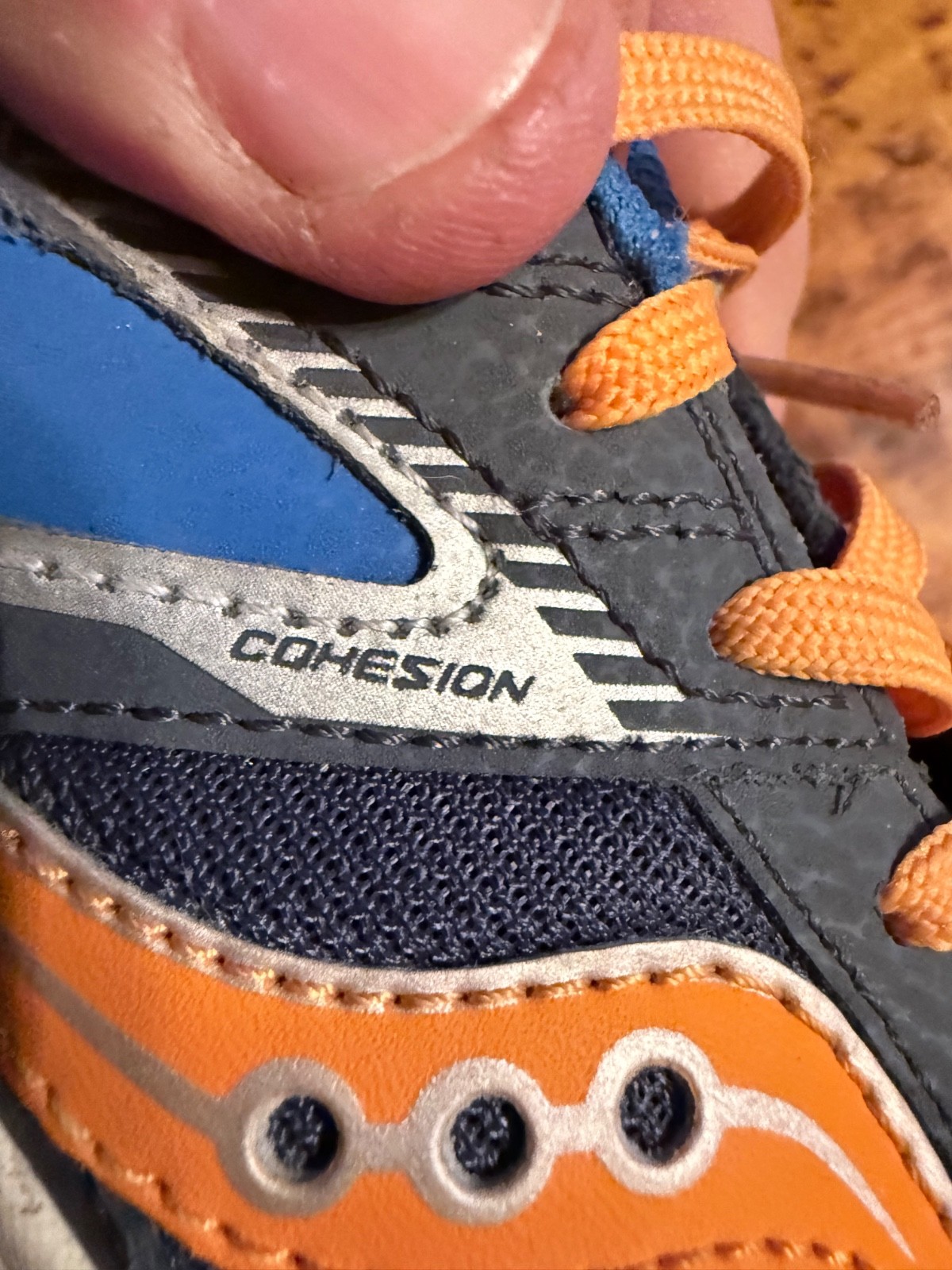 Saucony Kids Cohesion KDZ Sneaker Shoes SZ 2M P2 thumbnail 3