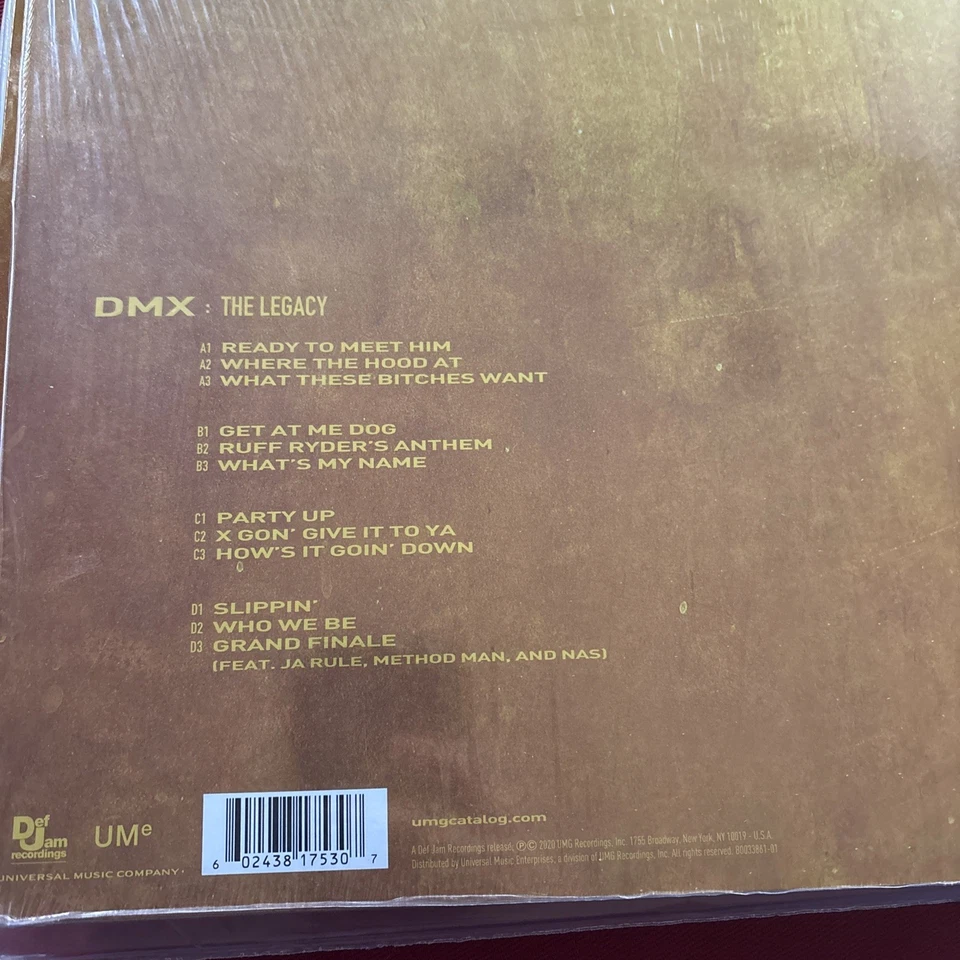 Dmx: the Legacy by Dmx Double Vinyl Lp - Image 2 of 2