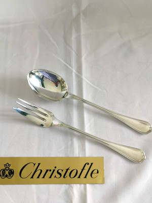 Christofle Spatours Grand Besteck Service Versilbertes Metall