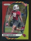 2024 Panini Red & Yellow Prizm 20/44 #375 COLOR MATCH Marvin Harrison Jr RC