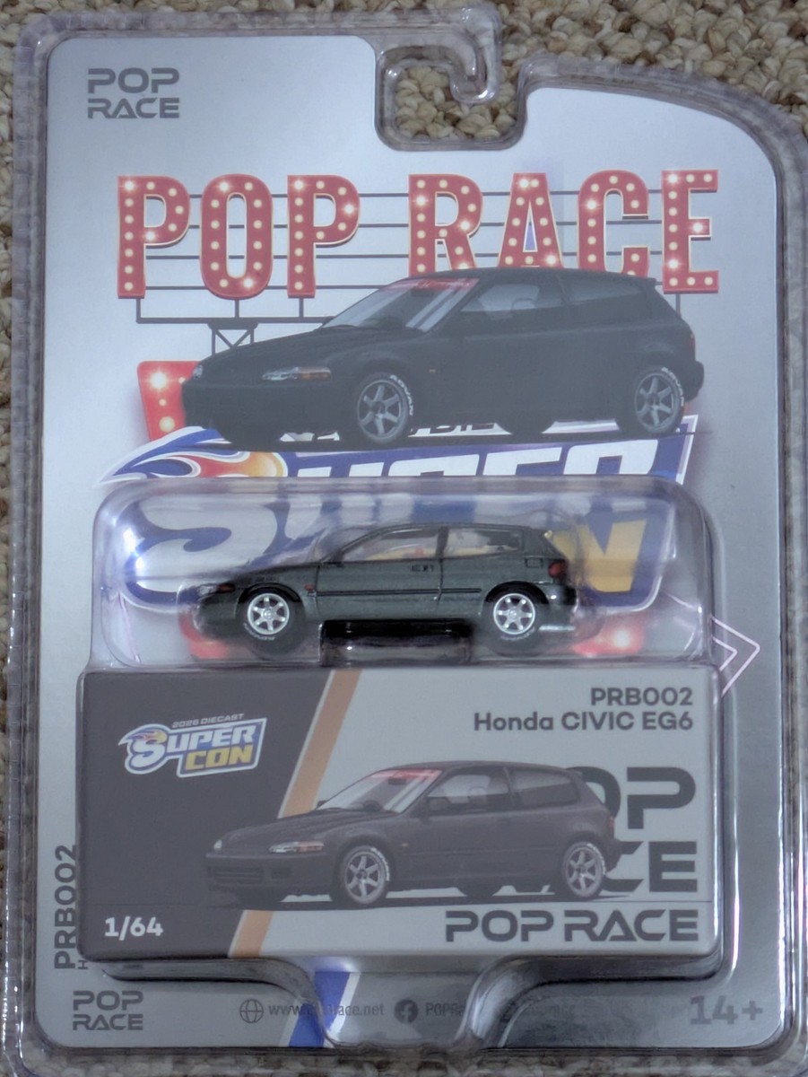 HONDA CIVIC EG6 2026 SUPER CONVENTION EXCLUSIVE LAS VEGAS POP RACE