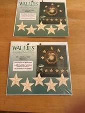 Wallies Wallpaper Cutouts  DIY Celestial Stars Easy To Use 2 Packages B