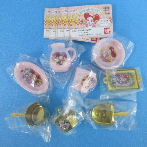 Ojamajo Doremi Pocket Kitchen Miniature Tableware Figures All 8 Types Magical Oj