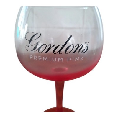 Gordon's Premium Pink Gin -  Large Balloon Gin Glass 
