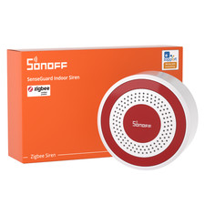 SONOFF Zigbee Smart Siren Indoor 105dB Wireless Alarm for Security & Automation