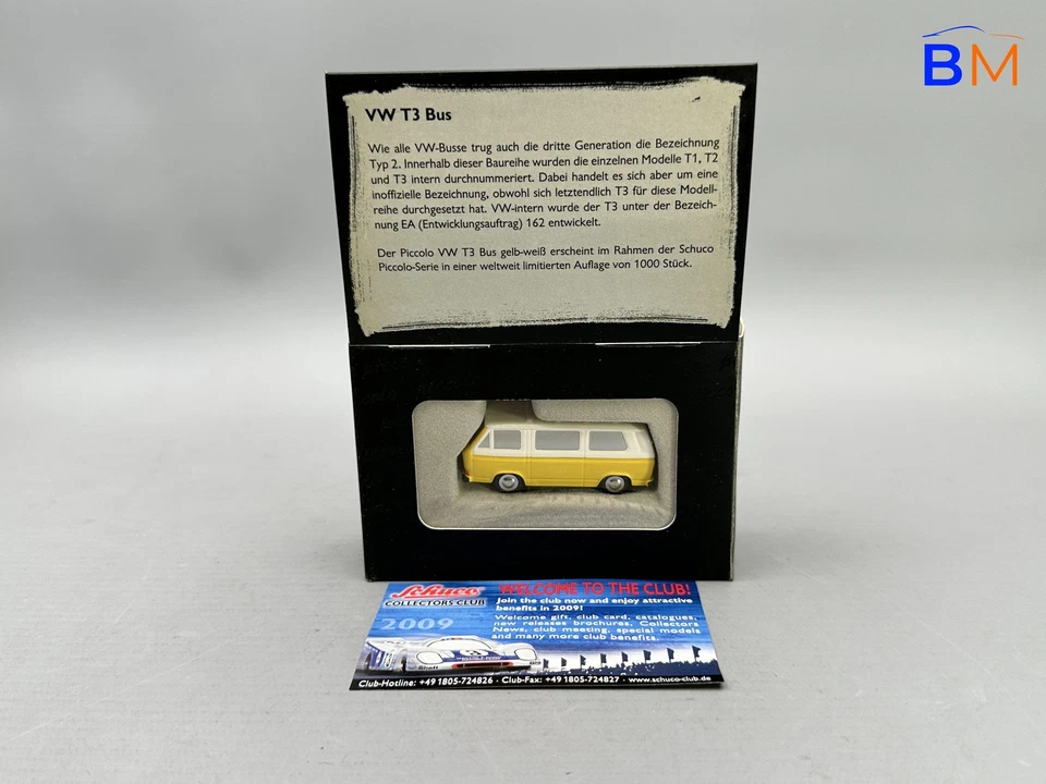 1:90 Schuco/Piccolo VW T3 Bus 05122 II 3 O 0035 - Bild 1 von 1