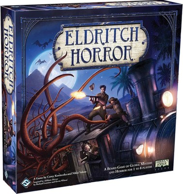 Eldritch Horror Board Game Fantasy Flight Games 2013 Complete in Box 